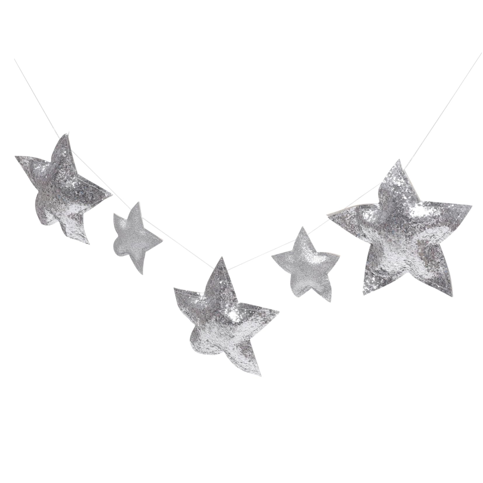 Yardwe 4stücke Sternen Banner Deko Für Kinderzimmer Teilig Glänzende Silvester Und Weihnachtsdeko Vielseitig Einsetzbar Für Wand Fenster Und Garten Langlebig Und Dekorativ