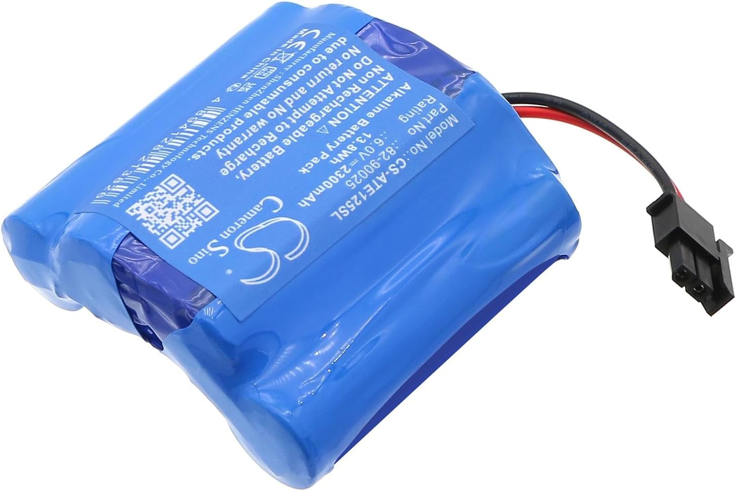 VI VINTRONS Battery for ATS Electro-Lube 125cc Ultimate Luber, 60cc Ultimate Luber, 82-90025, MD125N,