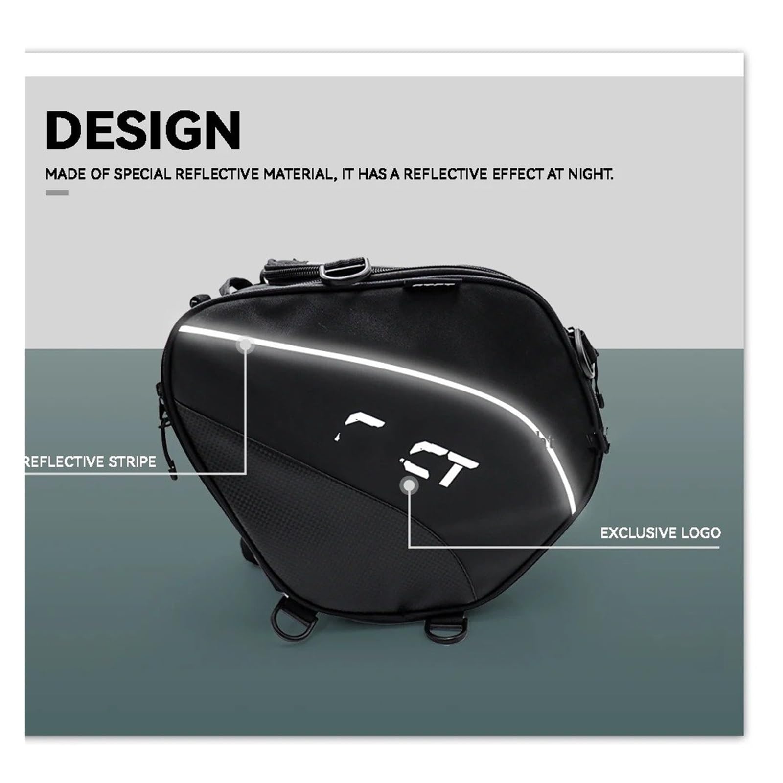 Bolsa de Moto Bolsa Túnel Impermeable Para Motocicleta Scooter Bolsa Depósito Bolsas Herramientas Para Tmax 530 560 Xmax125 300 X-max 125 300 X-max125 Nmax155 Mochila para Motocicleta(Navigation bag s