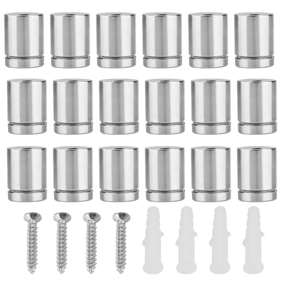 Glass Standoff Screws, 18pcs M19*25mm Stainless Steel Advertisement