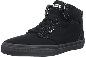 Men's Classic Lace-Up High-Top Canvas Trainers