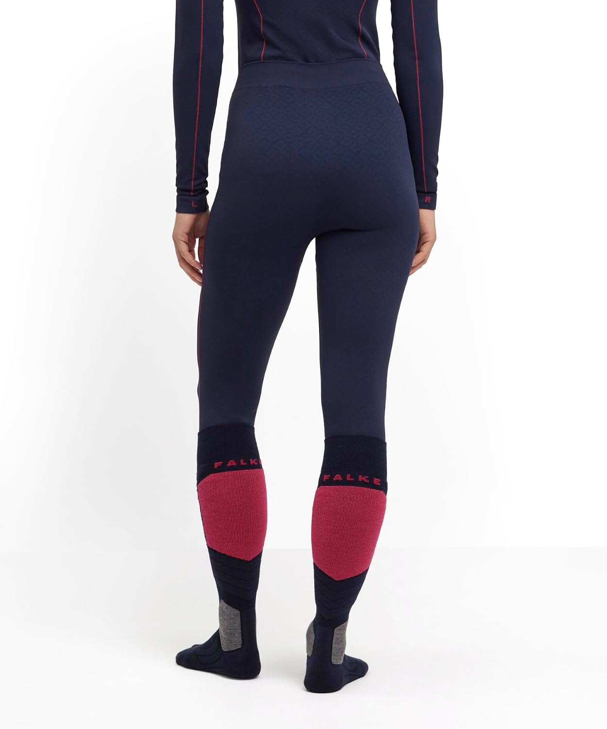 FALKE Women's Maximum Warm 3/4 Base Layer Bottom, 1 Pair
