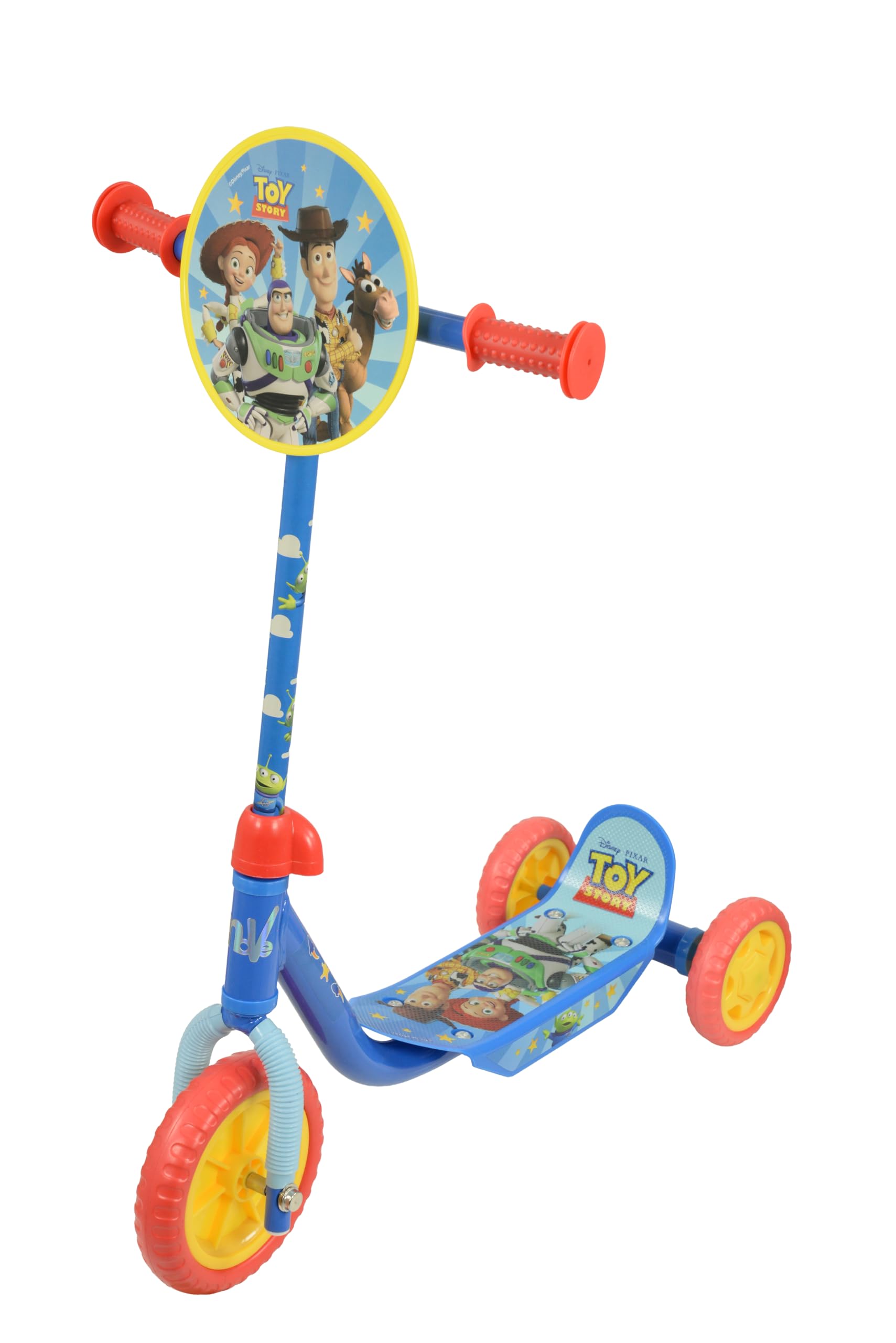 Toy Story Toys Kids Scooter Age 3 - Adjustable 3 Wheel Scooter for 3 Year Old - Girls and Boys - Multicoloured