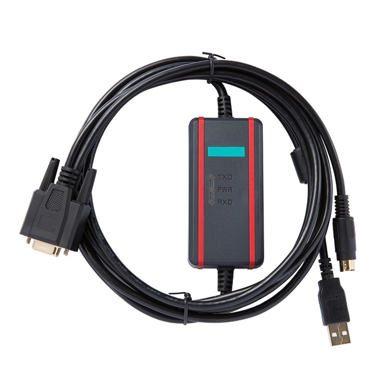 MIFANI Cable de Red Ethernet, Cable PLC Cable PLC USB-1761-1747-CP3 Cable de programación de PLC Serie AB MicroLogix1000/1200/1400/1500