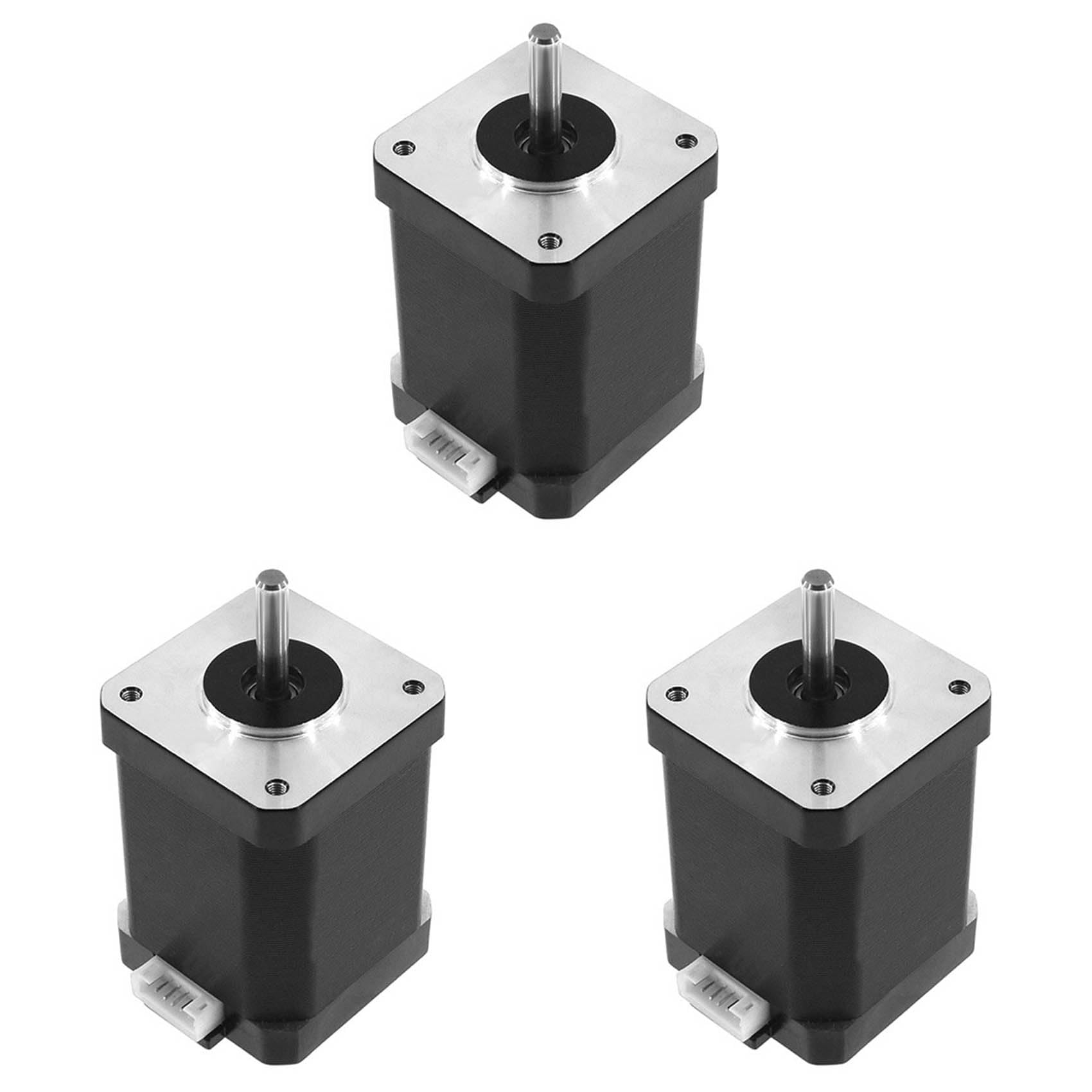 Jnchdghwa 3X High Torque Nema 17 Bipolar Stepper Motor 92Oz.In/65Ncm 2.1 A Extruder Motor