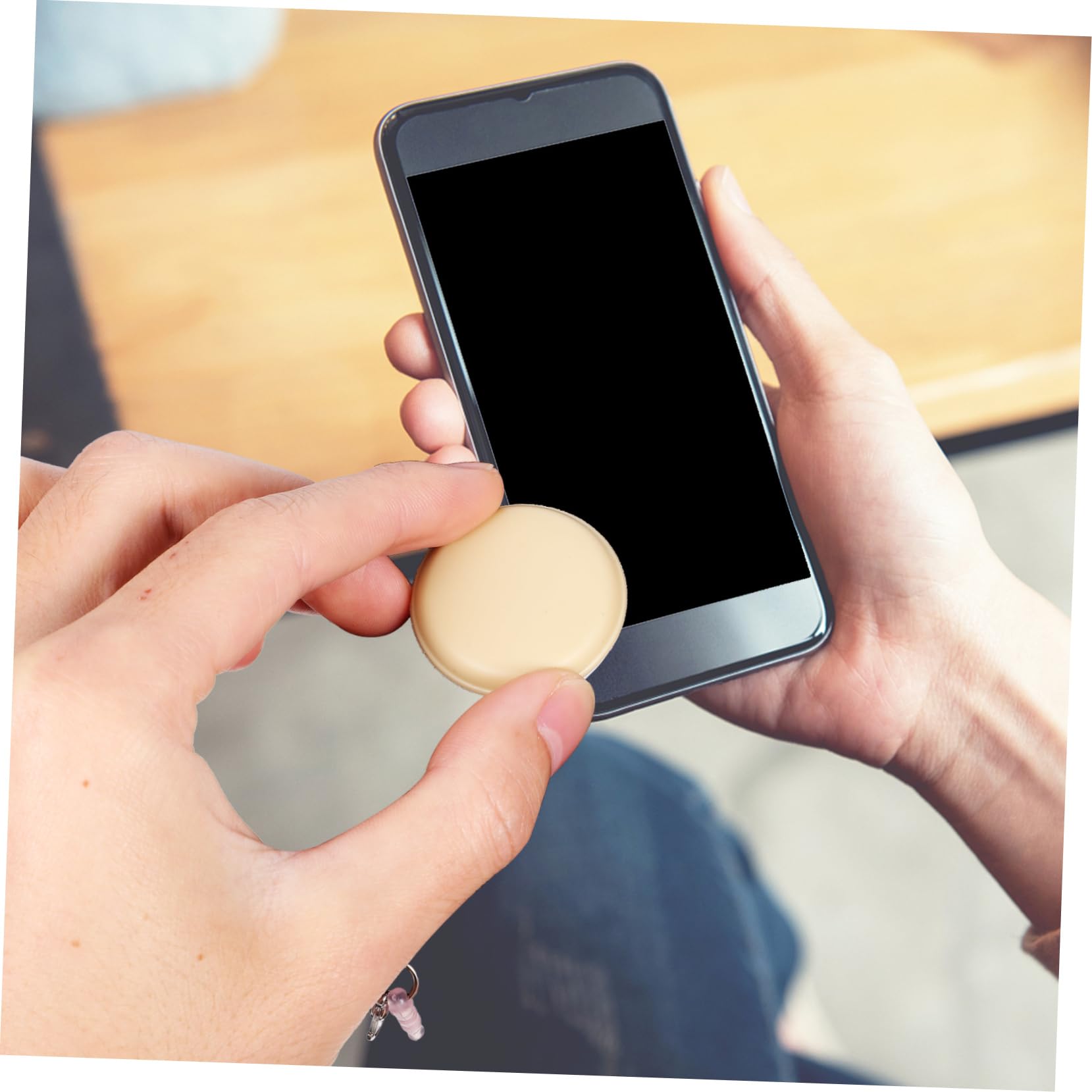 Housoutil 12pcs Macaron Phone Screen Cleaners Cute Decorative Lanyards Mobile Screen for Cleaning of Fingerprints Dust for Smartphones Accessories