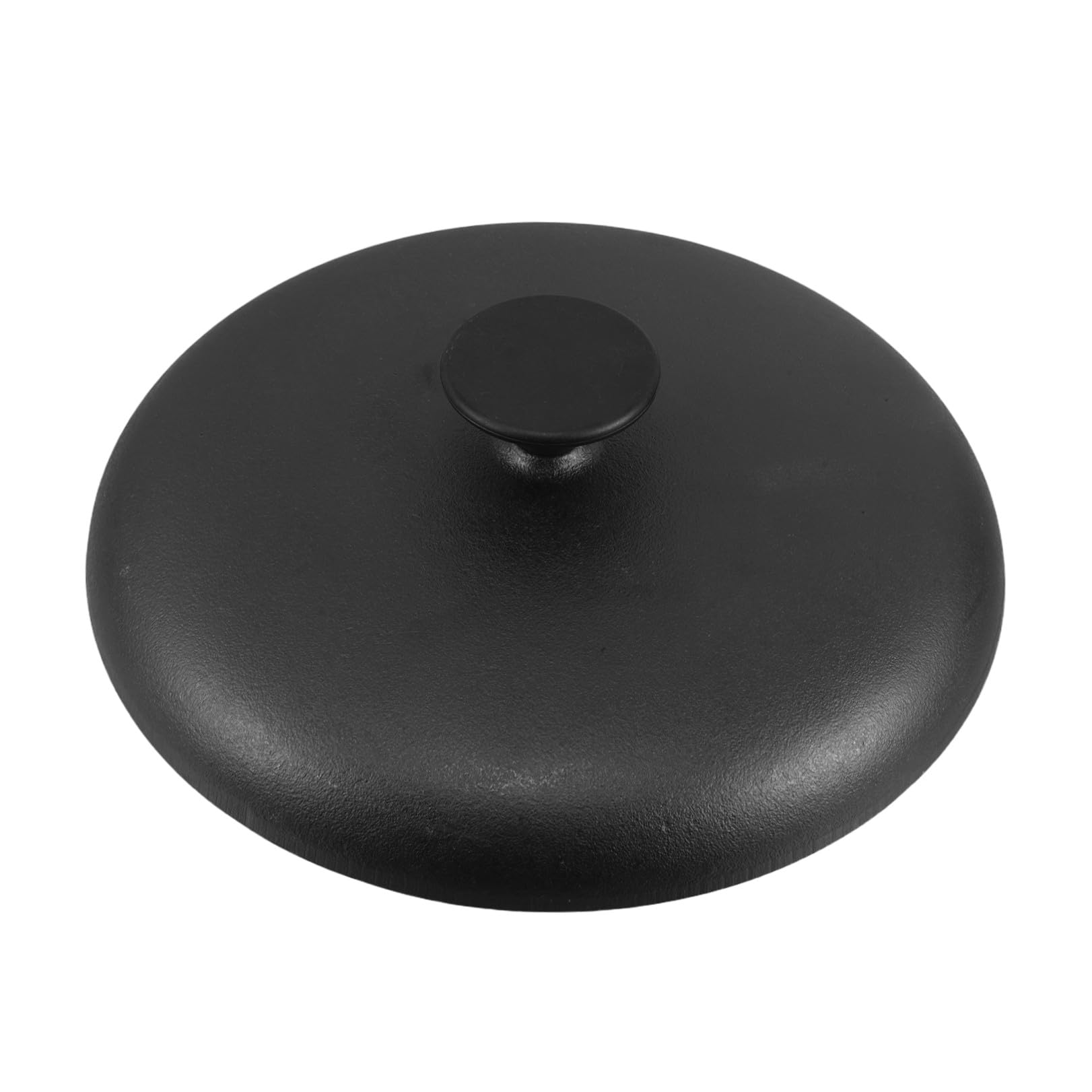 GALPADA Coperchio in Ghisa Copertura Multipurpose per Pentola da Cucina con Pomello Resistente, Facile da Pulire e Adatta per Casseruola e Forno in Ghisa Nero