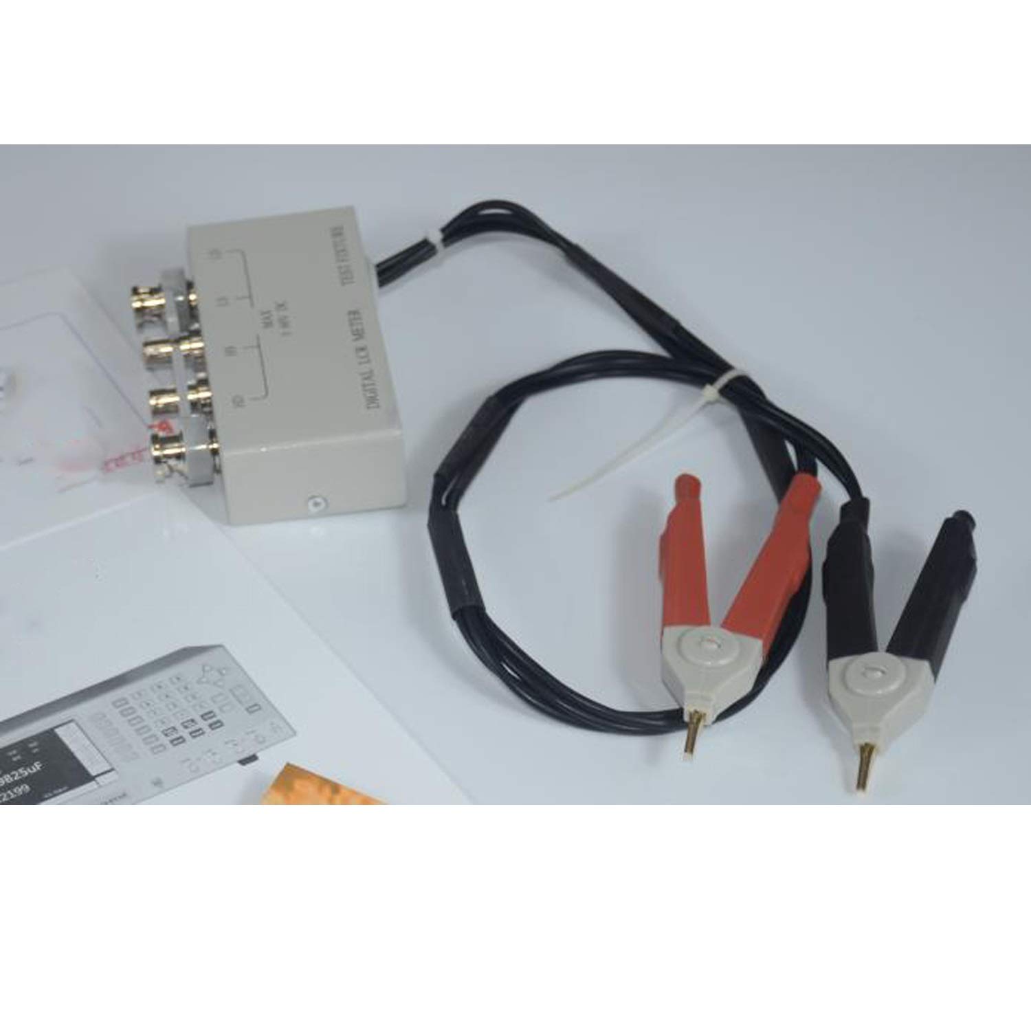 Medidor LCR, Medidor LCR de escritorio digital ET3502 Puente alta precisión +/- 0.05% Precisión, rango medición 10Hz ~ 200KHz, pantalla 6 1/2 dígitos continuamente 200-240V
