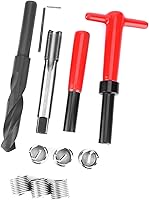 Vista 2 de Kit de reparación de roscas M16x1.5, kit de reparación de roscas de rosca, kit de reparación de roscas de rosca hembra de acero inoxidable, kit