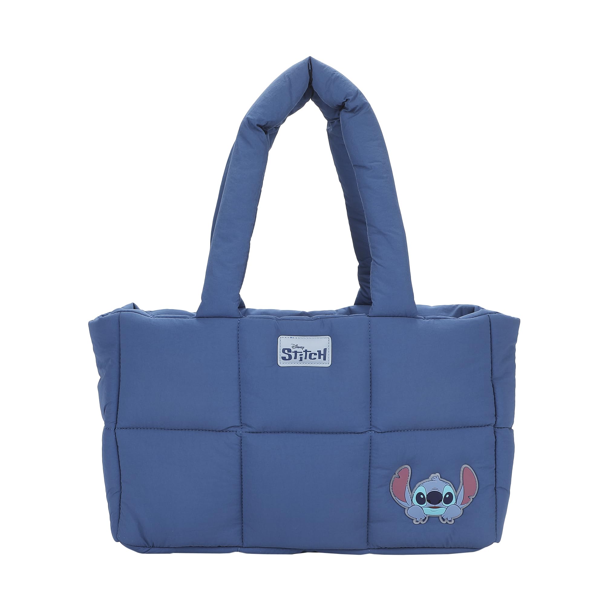 Bioworld Puffer Tote Bag with Rubber and PU Badge