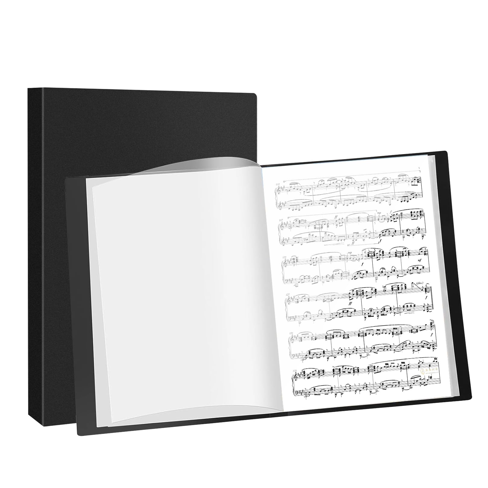 Display Folder, A4 Display Folder with Plastic Sleeves, Book Folders with 40 Pockets