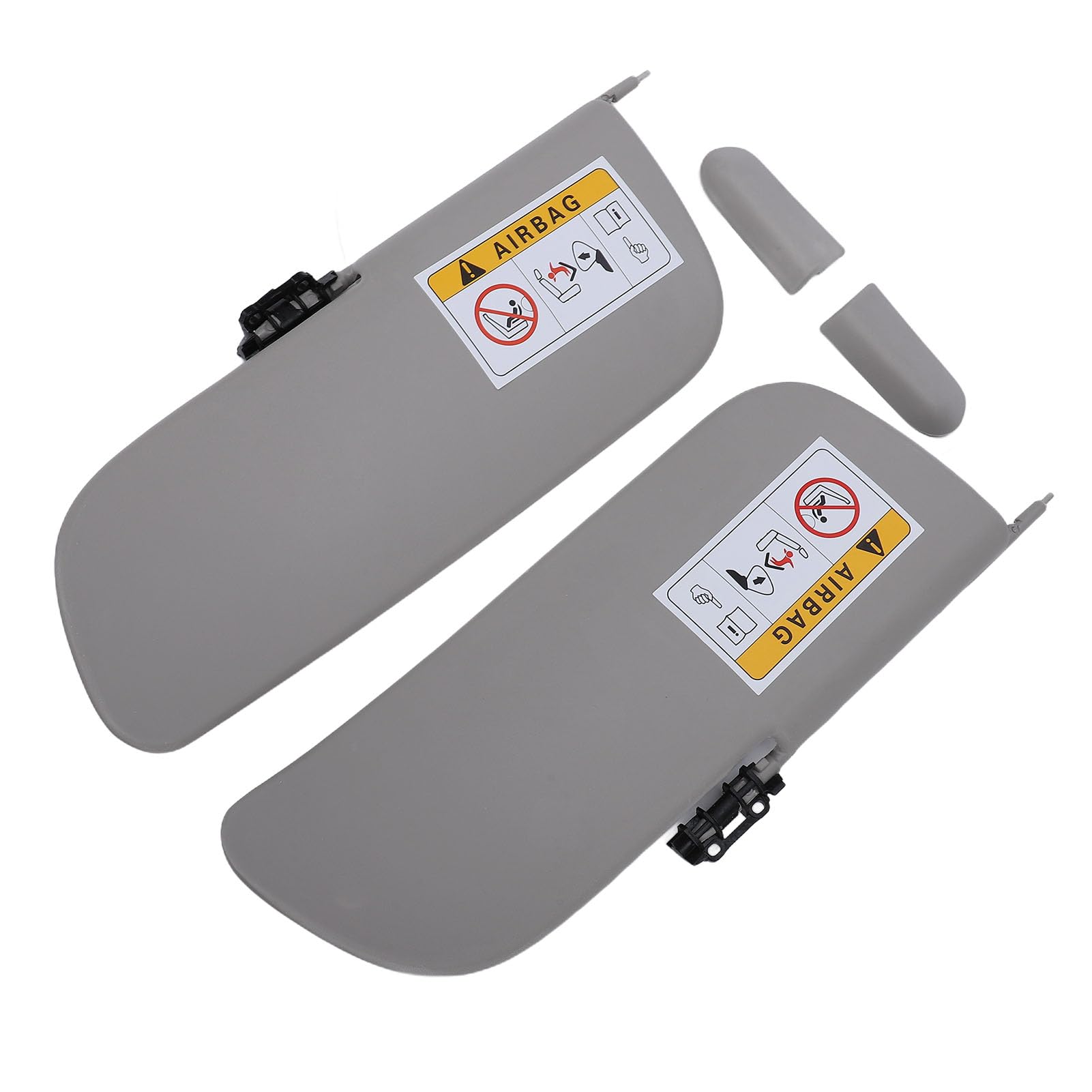 Generic Pasuje do Zestawu Zamiennego Osłony Przeciwsłonecznej do Citroena C3 II SC 2009-2016, Stylowa Osłona Przeciwsłoneczna, Funkcja Przeciwodblaskowa, Trwałe Tworzywo Sztuczne, 2 Sztuki