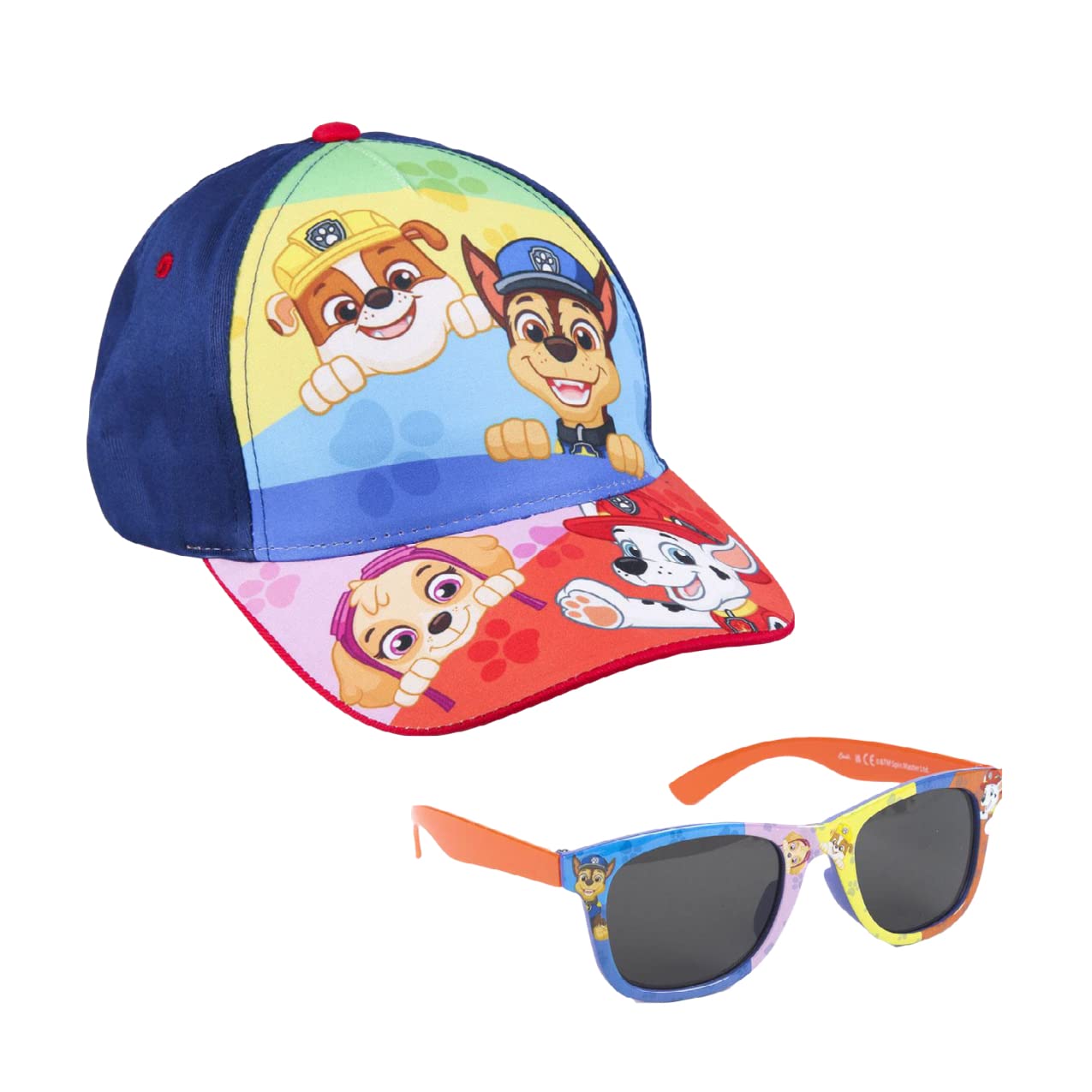 Cappello E Occhiali Da Sole Paw Patrol - Set Estivo Per Bambini Con Protezione UV, Regolabile - Foto 5