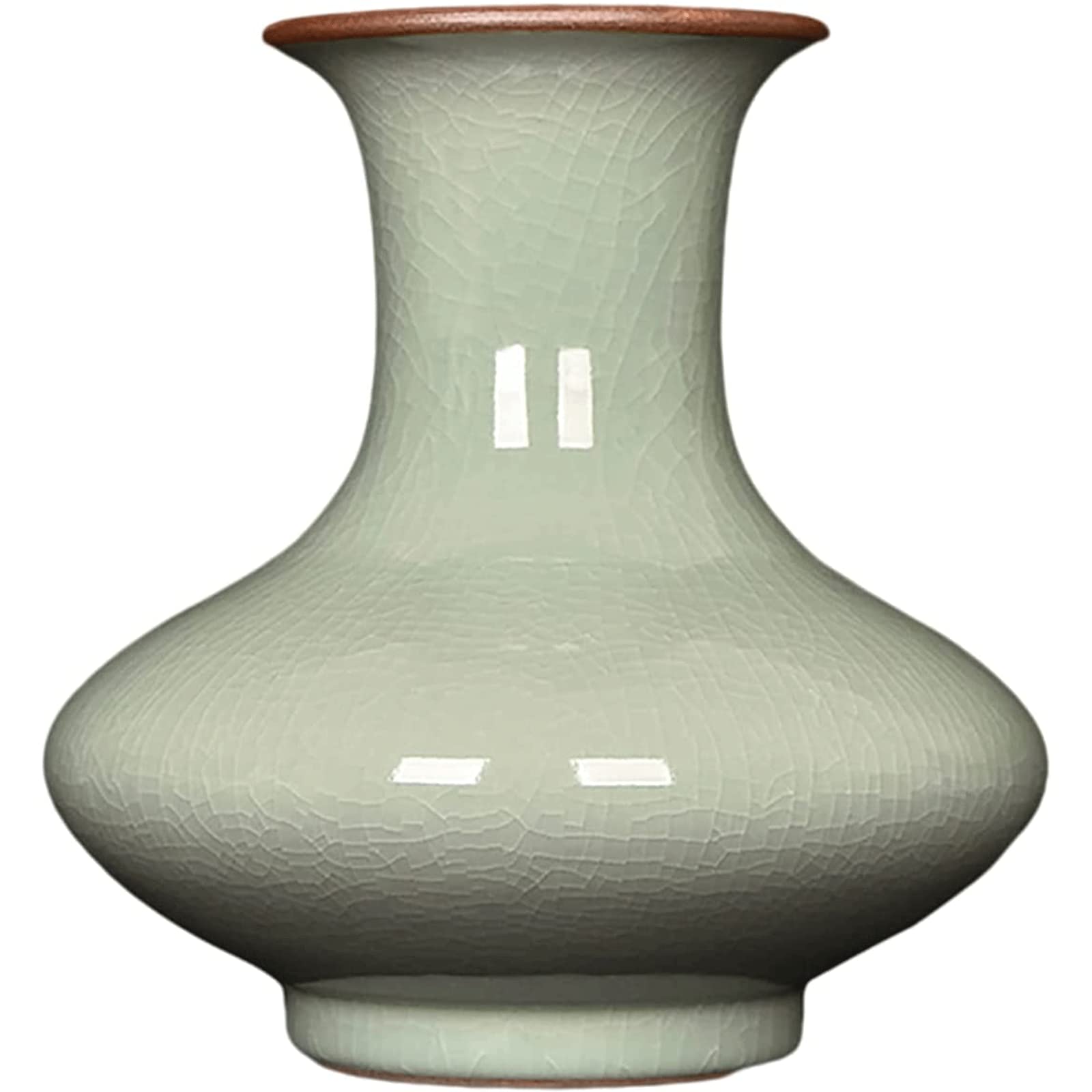 Ngdfgr C Fashion Exquisite Vase Ancient Hinese Flower Vases Table Decor Bookshelf Tv Abinet Flower Arrangement Porcelain Bottle Decoration Decoration (C),