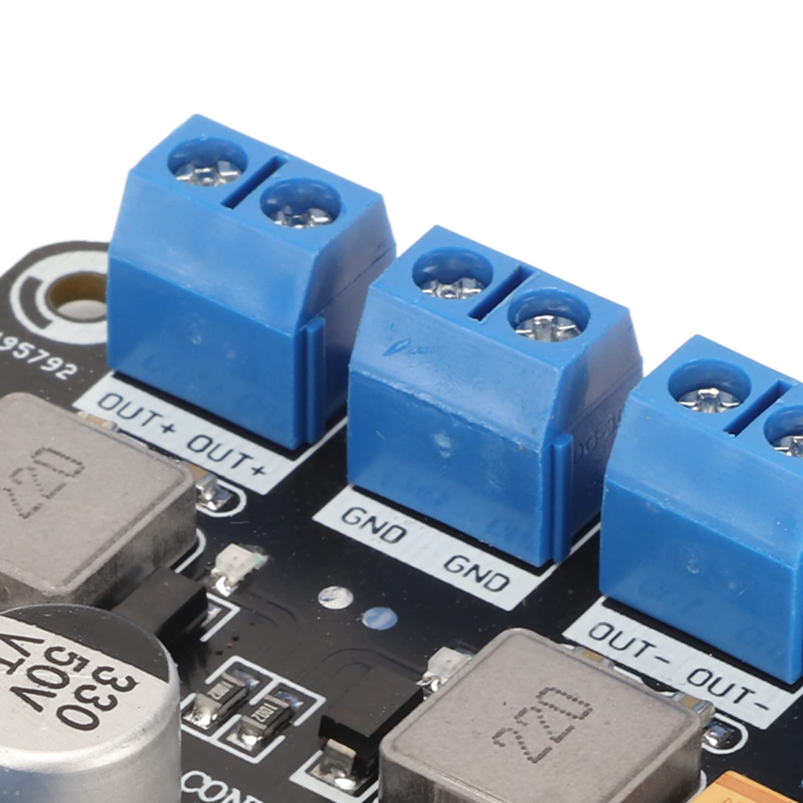ASHATA Modulo a Doppia Uscita Positivo Negativo, Moduli a Doppia Alimentazione, TPS5430 12V 15V Protezione Connessione Inversa Modulo Convertitore di Tensione a Basso Rumore