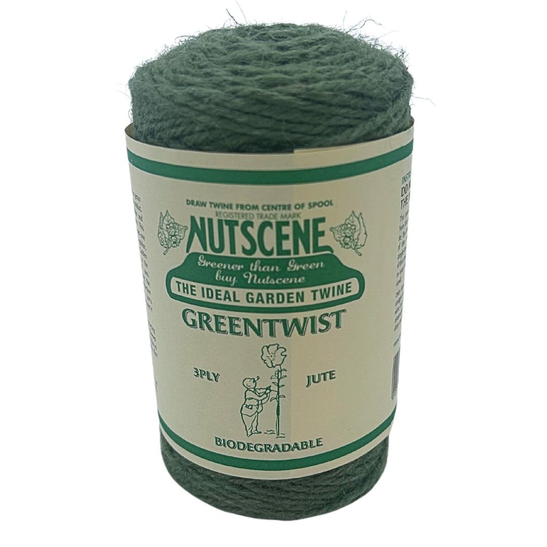 Nutscene 110m Green Twist 3-ply Jute Twine Spool