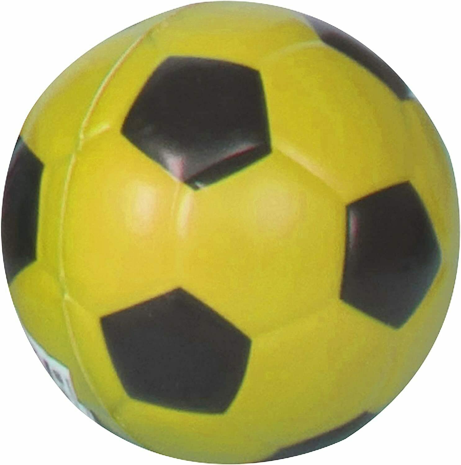 Celino® 4" PU Sponge Foam Football - Indoor/Outdoor Soccer Soft Ball for Kids/Children (Yellow)