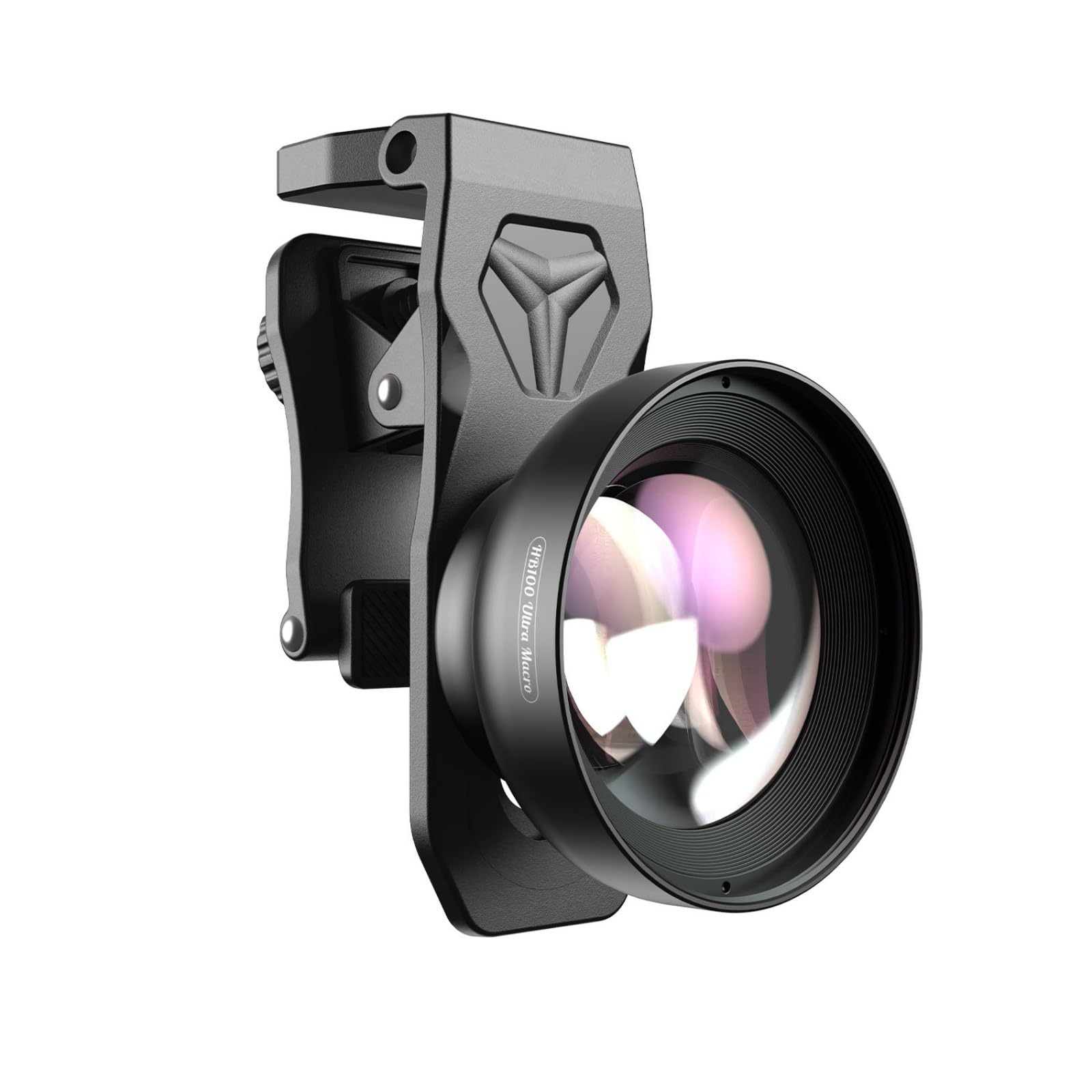 Gamma 50-110mm Obiettivo della macchina fotografica mobile con anti clip di rivestimento dell'impronta digitale per vari dispositivi Fisheye Lens