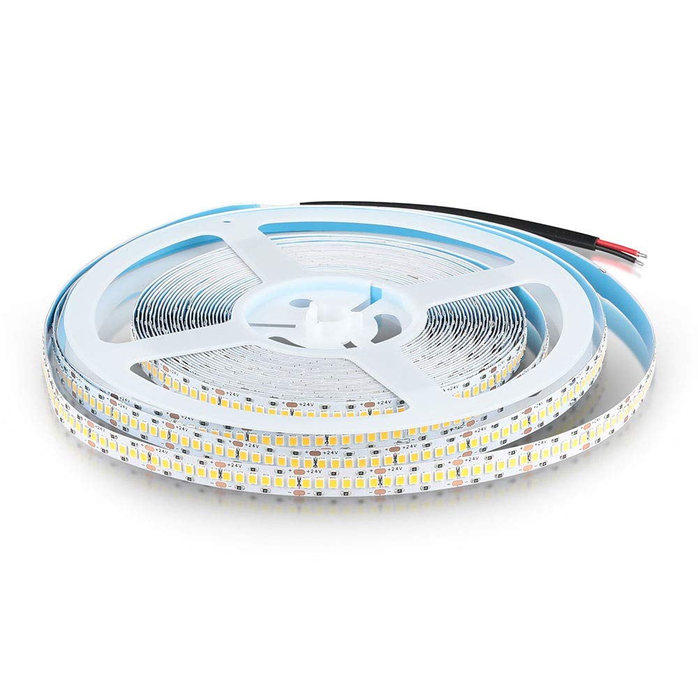 Striscia LED Chip Samsung 24V 10M Bianco Caldo 3000K Ip20 No Wp