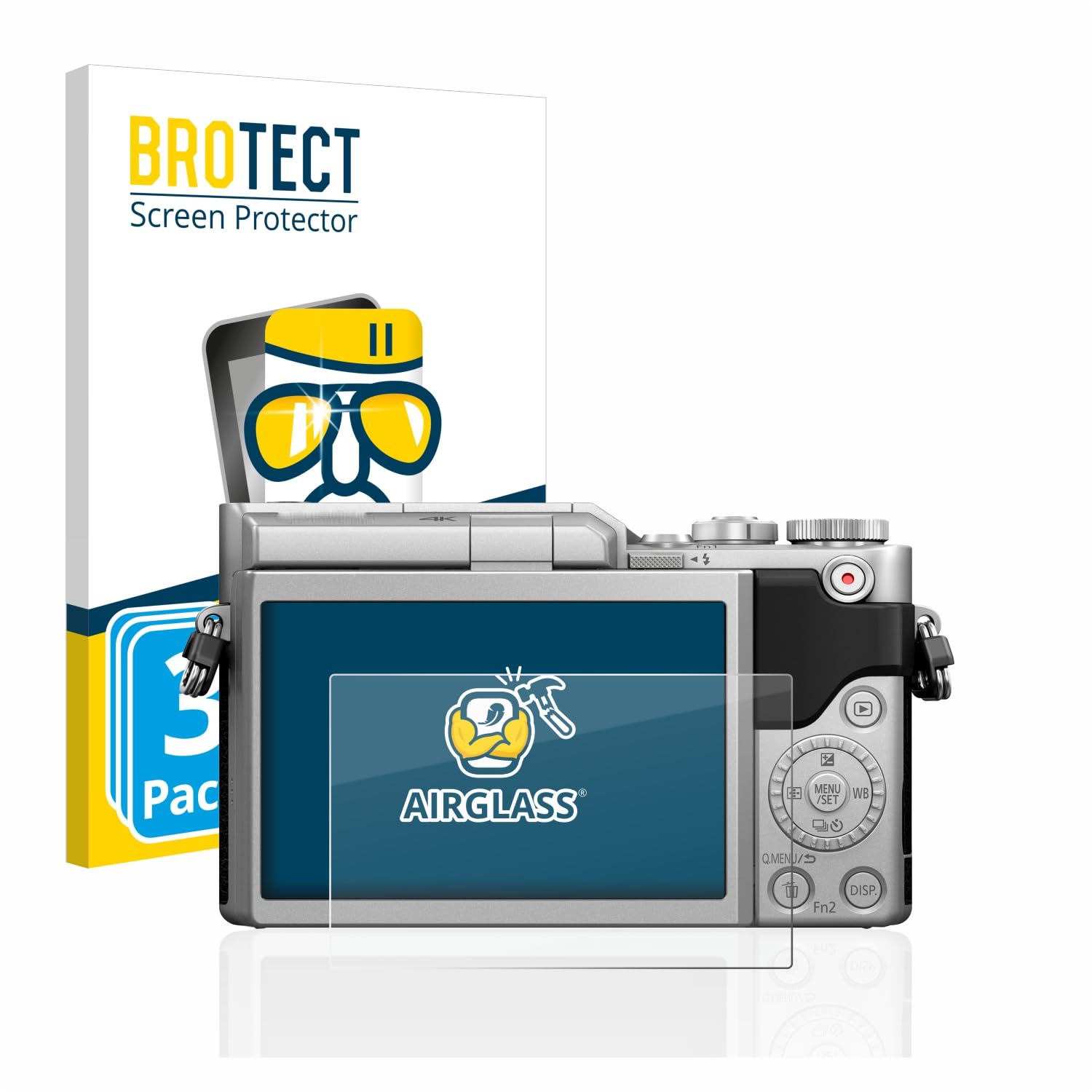 brotect Pellicola Protettiva per Panasonic Lumix DC-G9 II Protezione Schermo (6 Pezzi) [Trasparente, Anti-Impronte