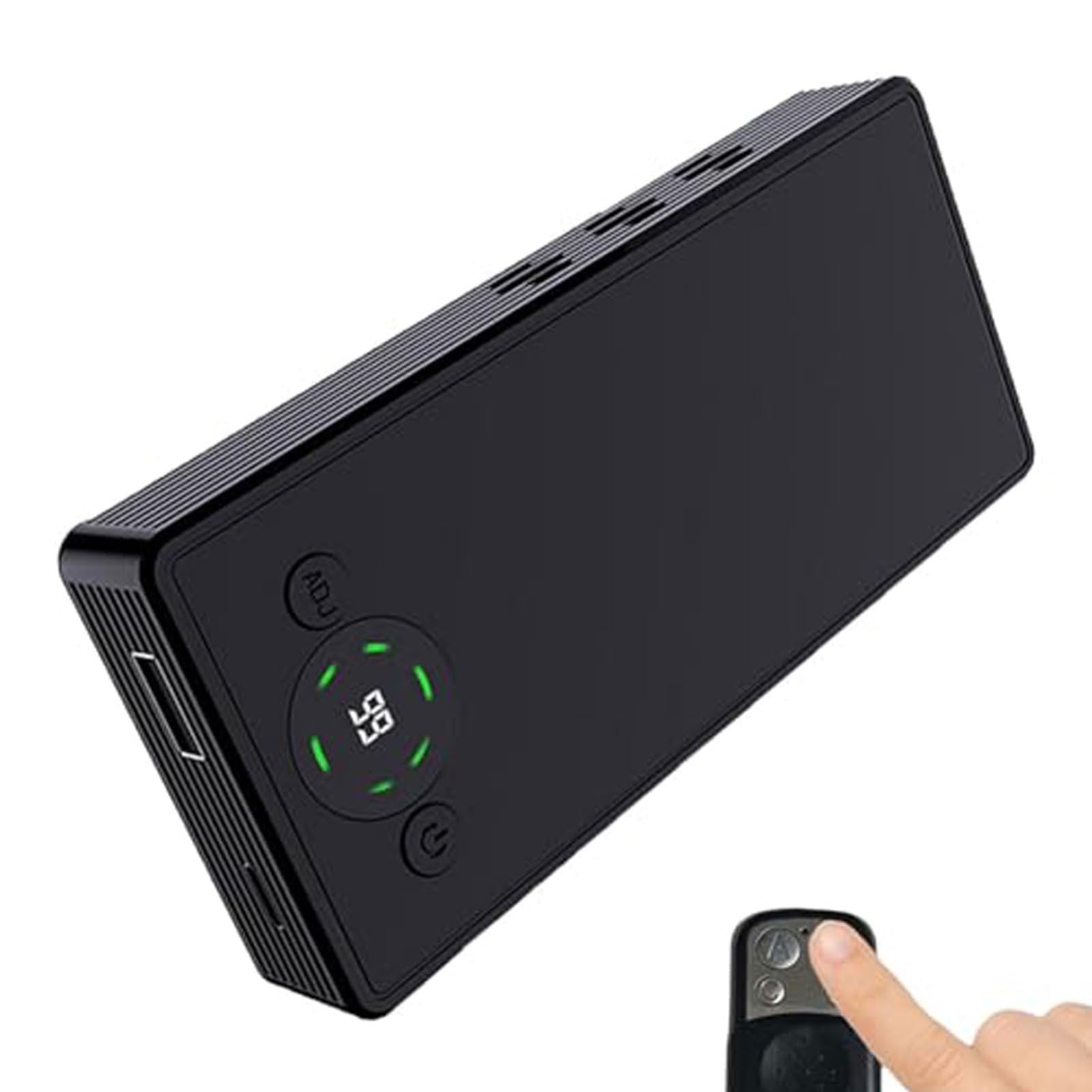Blocco delle registrazioni telefoniche, Jammer Audio del Segnale Mobile con Telecomando, 4000 mAh Anti-Alimentazione con Portata 1-50 m, per Anti-Mobile