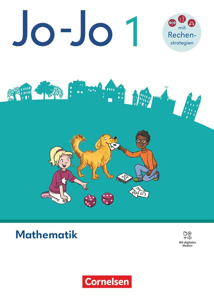 Jo-Jo Mathematik 1. Schuljahr - Allgemeine Ausgabe 2026 - Schulbuch mit Kartonbeilagen, "Das kann ich schon"-Heft und digitalen Medien