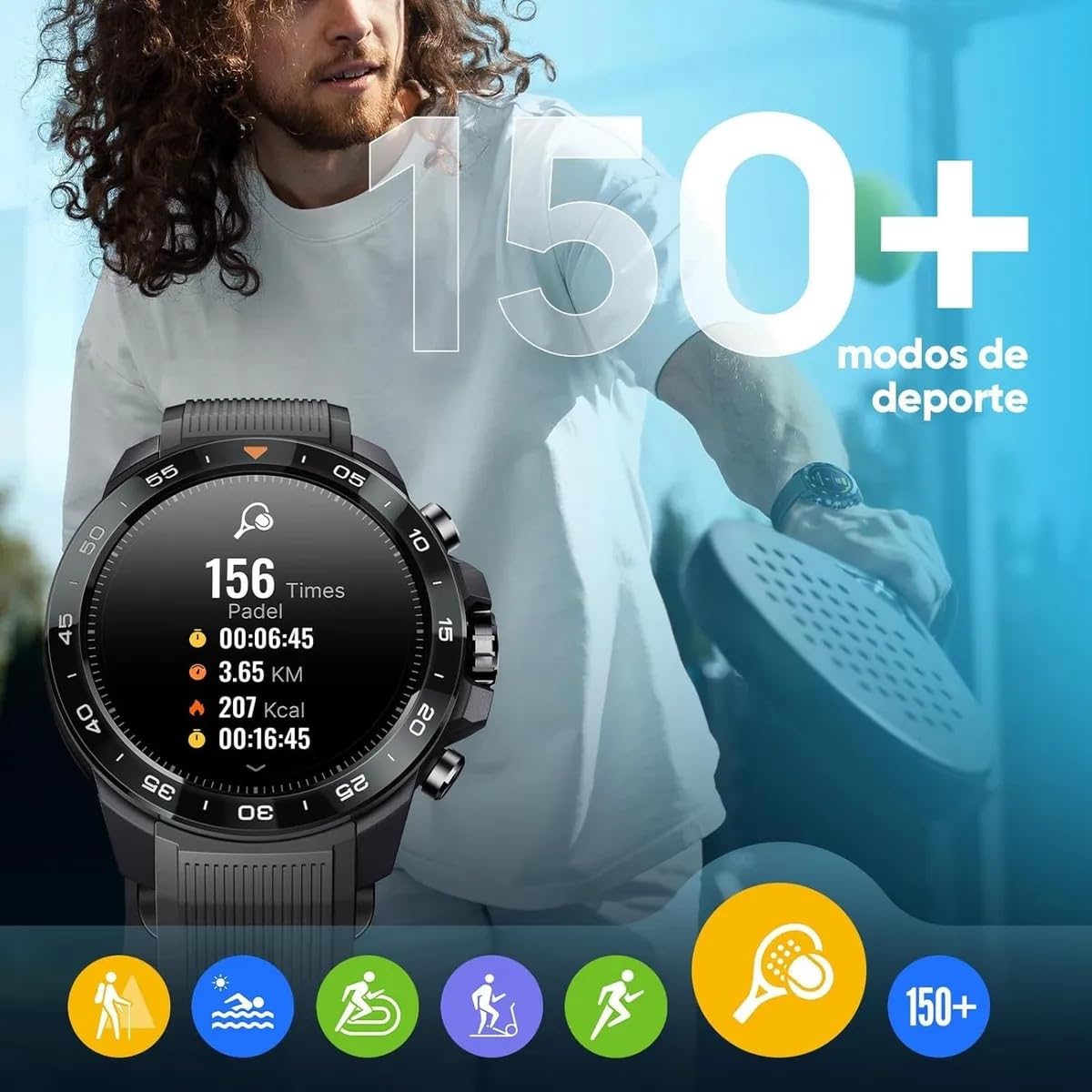Mibro GS Explorer S | Montre de plongée, appel Bluetooth et étanche 10 ATM