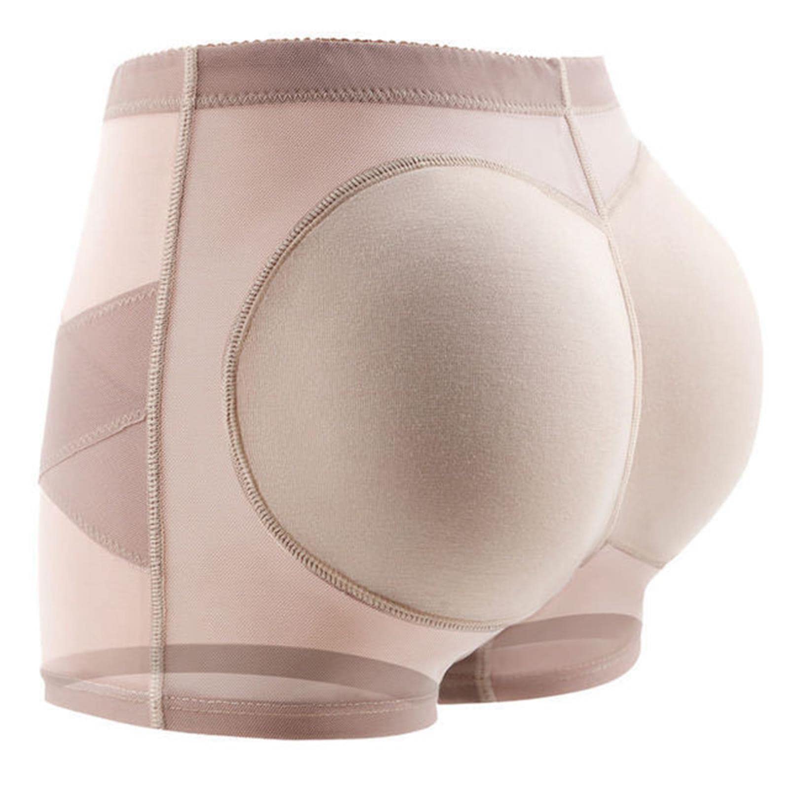 Faja Moldeadora para Mujer, Braguita Acolchada con realce de glúteos, Transpirable, con realce de Cadera, Tallas Grandes S-3XL