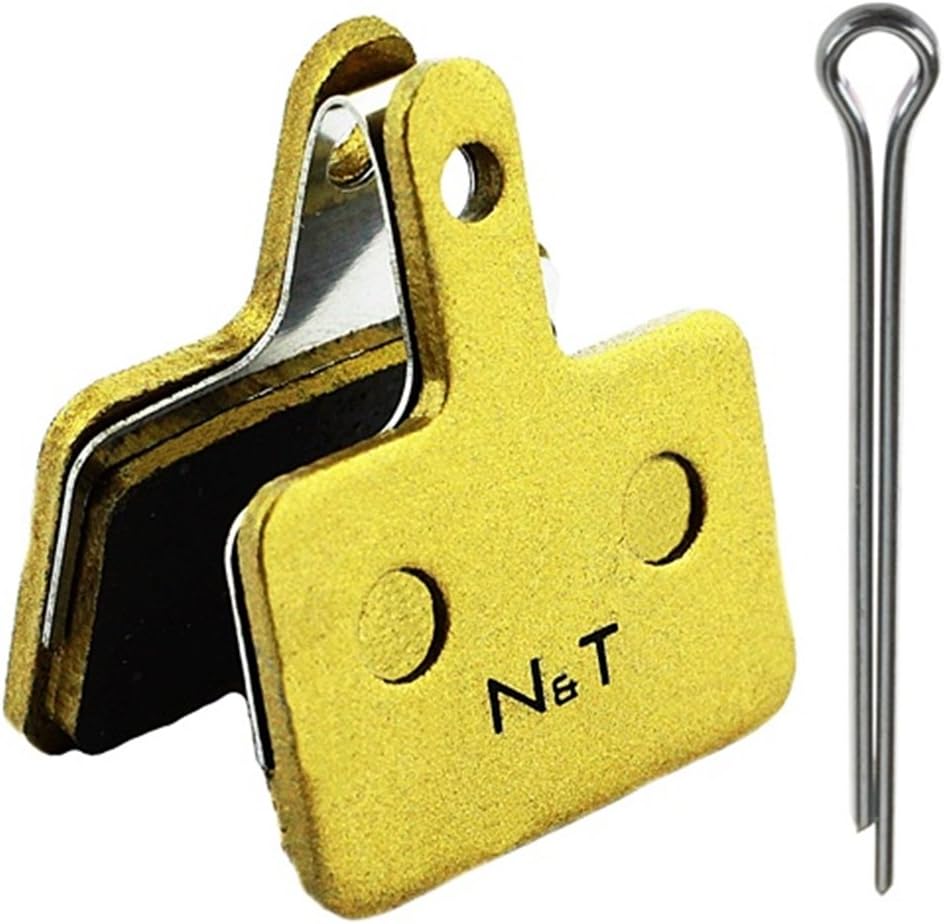 NT-BP004/SI Sintered Disc Brake Pads fit Shimano BR-MT200, BR-MT400, BR-MT410, BR-MT500, Acera BR-M395, BR-M3050