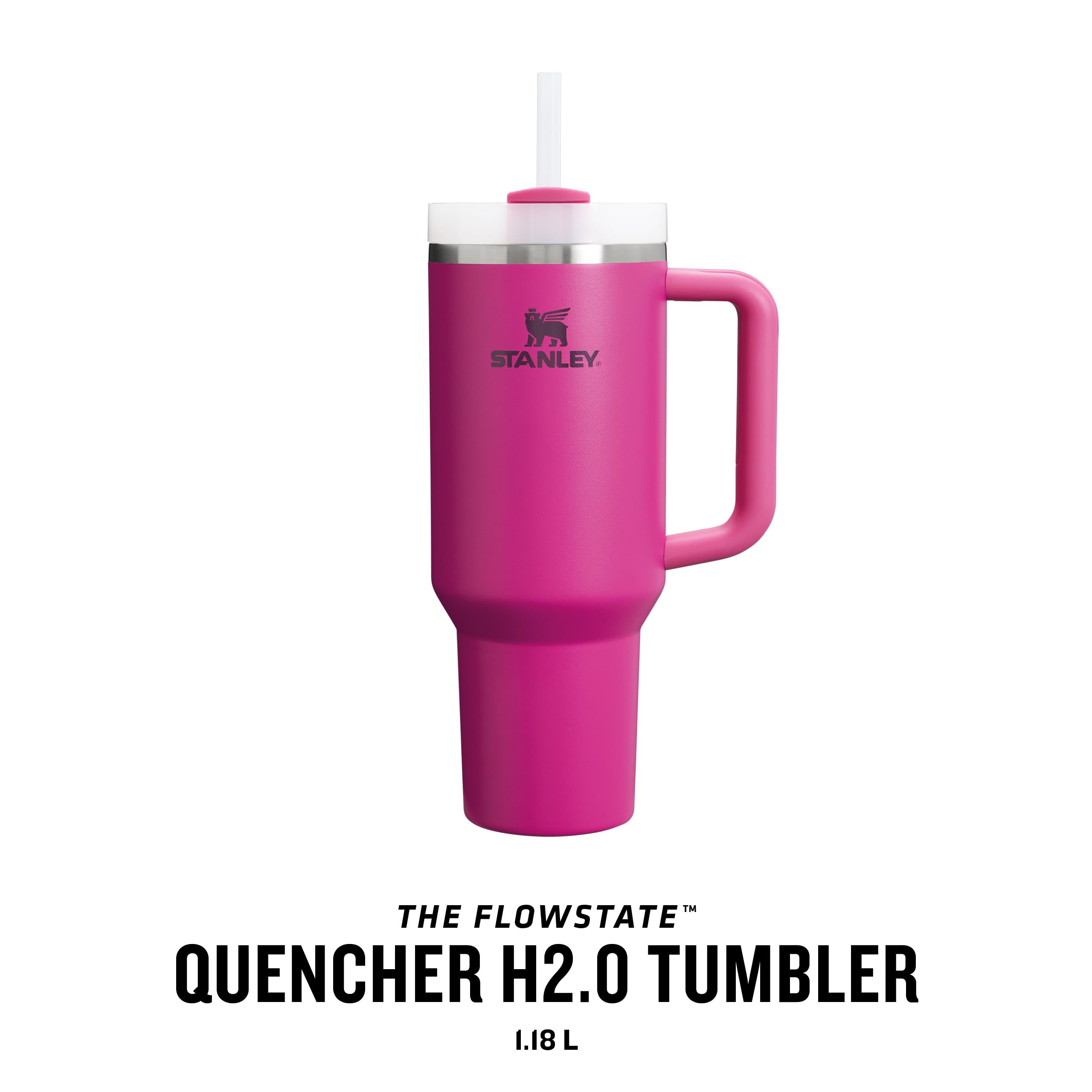 STANLEY 1913 Quencher H2.0 Flowstate Tumbler 1.2L, Cold for 11 Hours, Iced for 48 Hours, Metal Water Bottle with Straw - Image 3