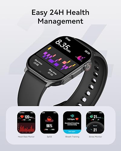 Miniatura 4 de Reloj inteligente para mujer, reloj inteligente grande de 2.01 pulgadas, pantalla AMOLED, reloj de seguimiento de fitness, relojes inteligentes para