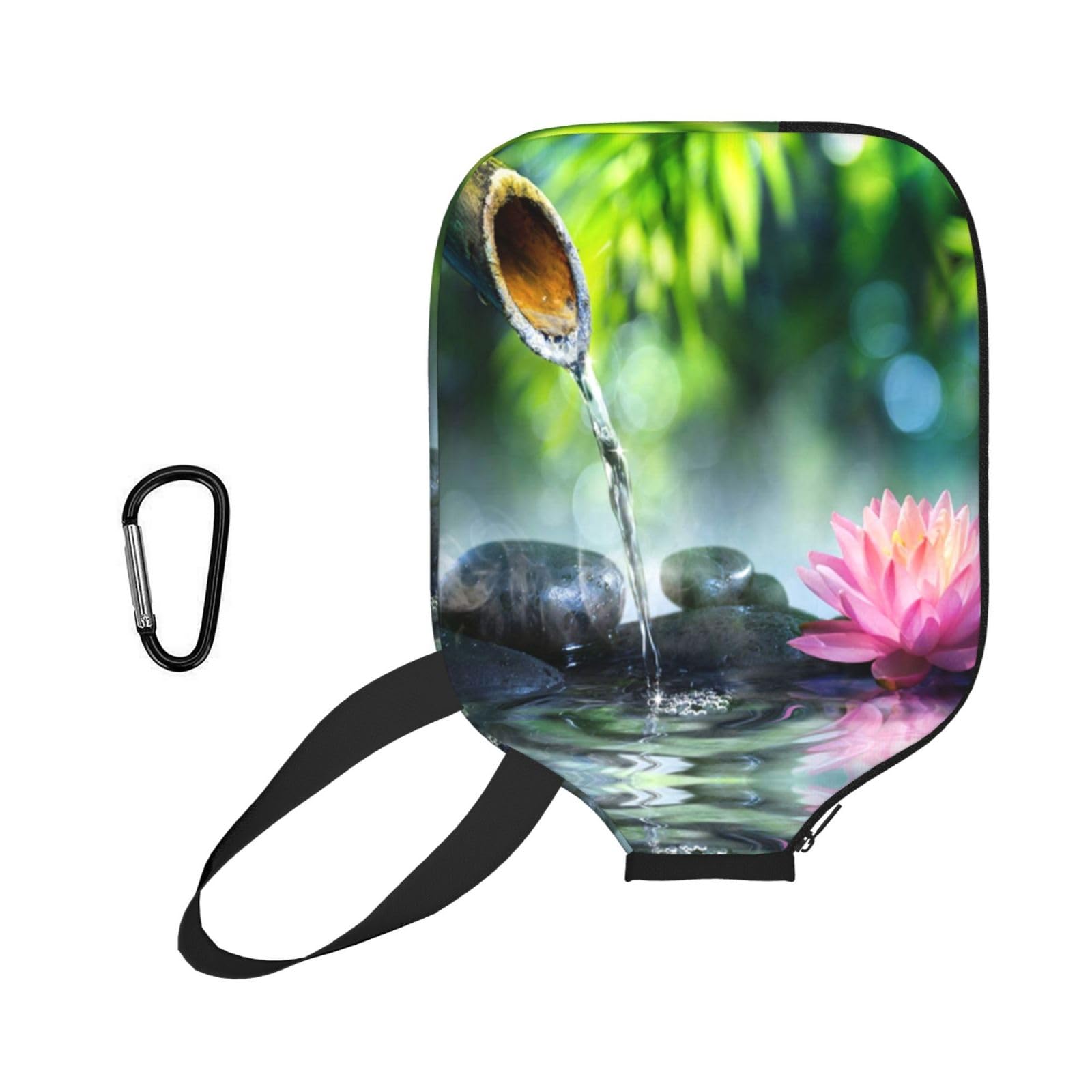 ESNAIUVCD Garden Lotus Flower Print