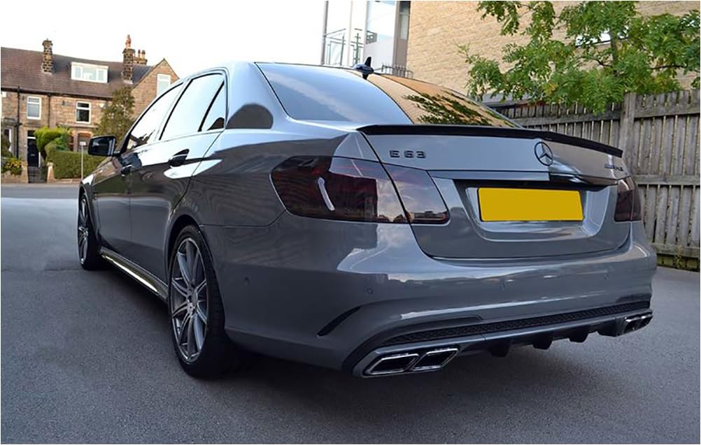 MpTuned MB W212 Spoiler posteriore nero lucido per bagagliaio classe E W212 2009-2016 anno modelli Performance Tuning Restyling
