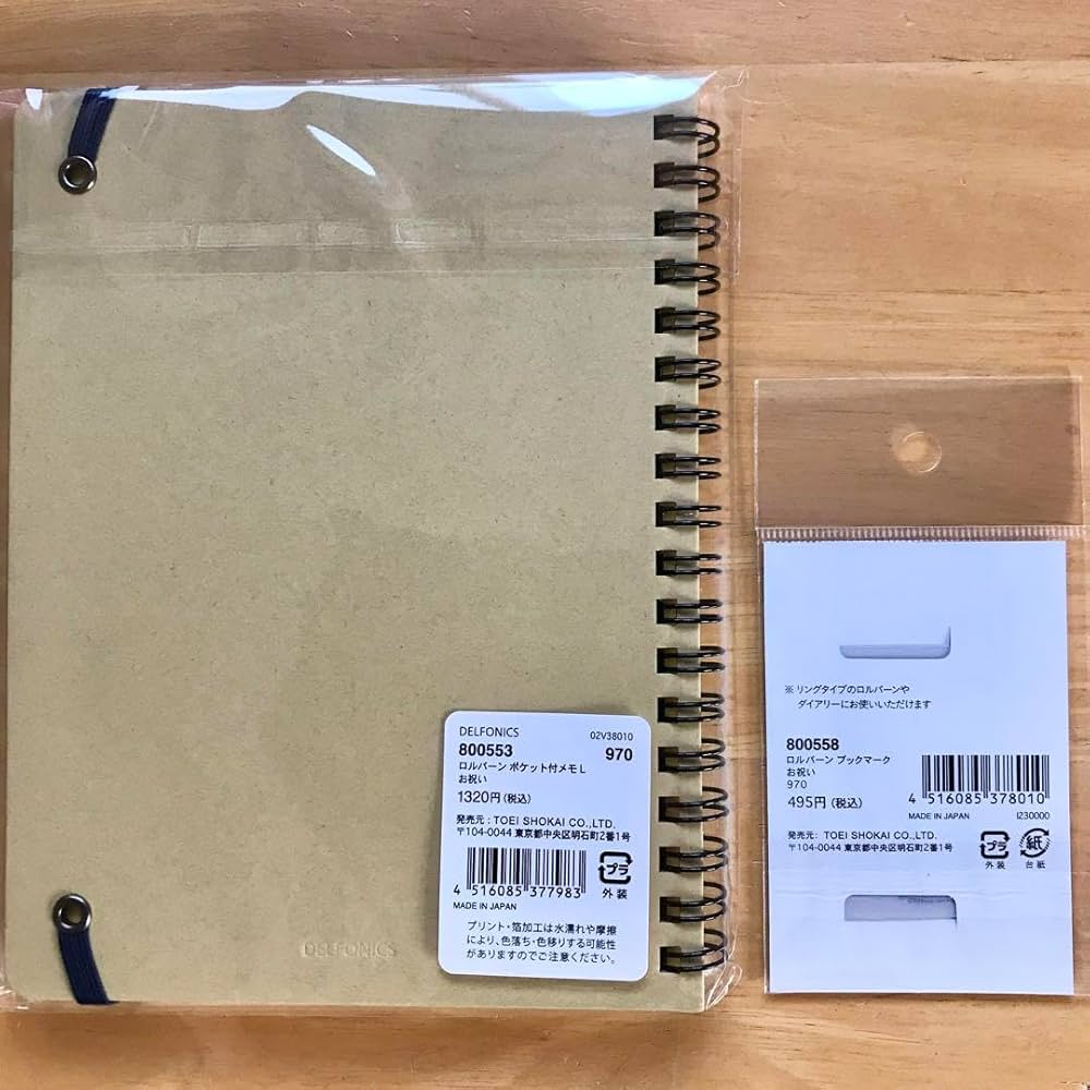 oasis ロルバーン ポケット付メモ L ステッカー バッジ ポスト