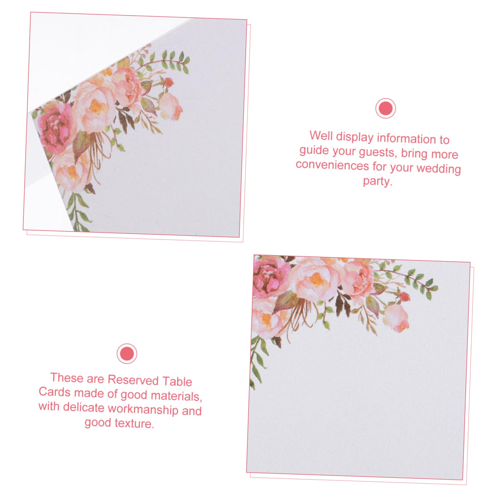 Alipis 3 Sätze Tischkarte Zur Hochzeit Nummer Des Hochzeitstisches Tischnummernkarten Sitzplatzkarte Für Die Hochzeit Hochzeits Einladung Platzkarten Kartentisch Papier 50 Stück * 3