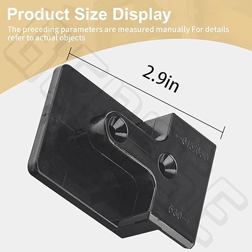 Miniatura 2 de Soplador de montaje en paredsoporte de montaje para sopladores de paletas EGO, se adapta a modelos 530CFM 615650CFM, dos métodos de montaje, con