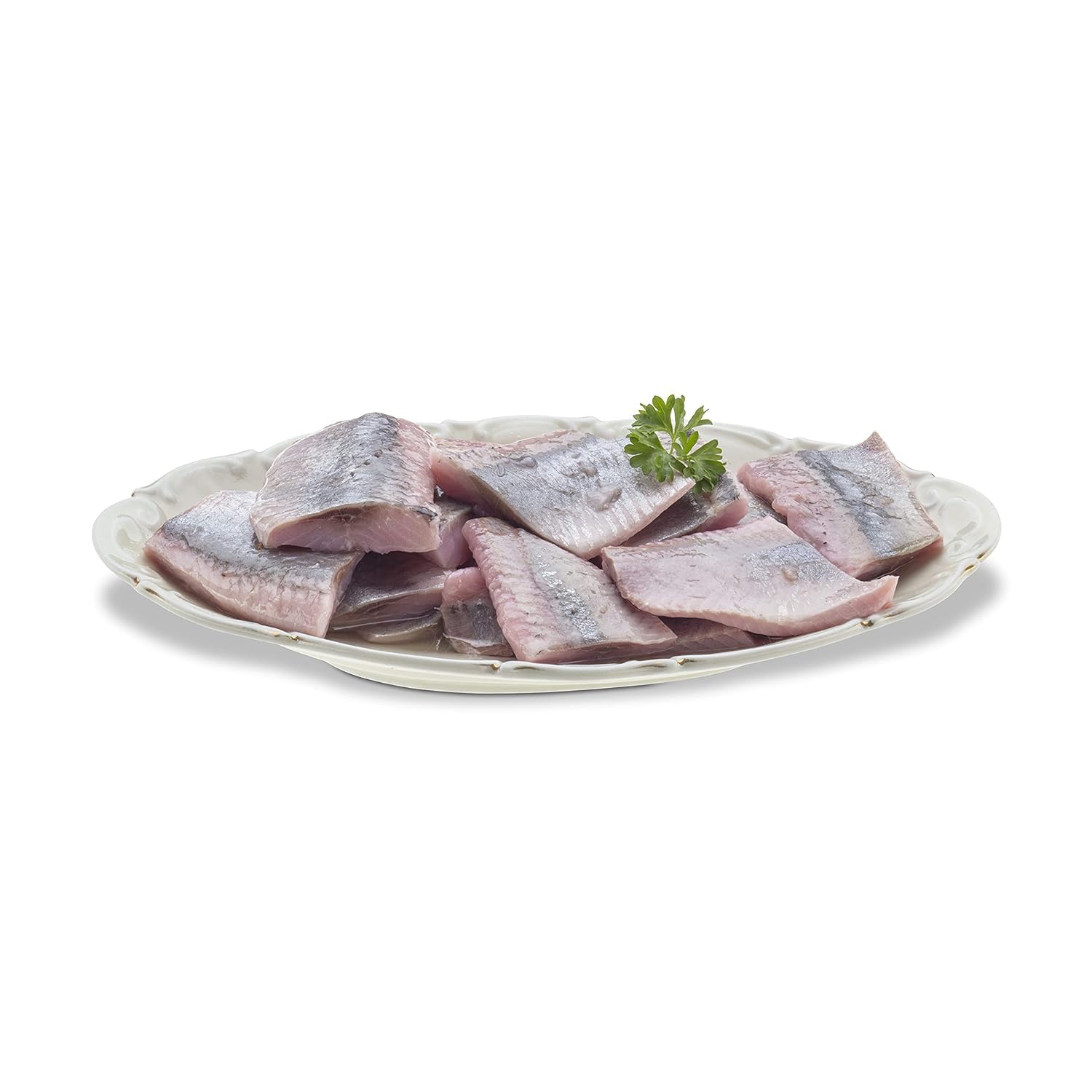 GreetFish Matjesbruch Räucher, Filitierter Matjes, mit Raucharoma in Öl, 750g