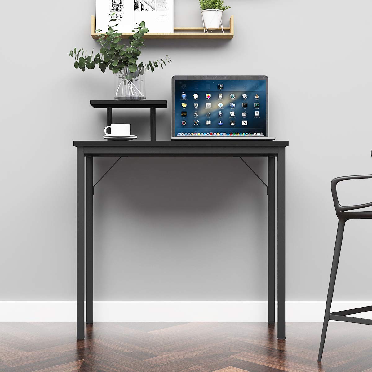 soges Escritorios 80 cm x 40 cm Mesa de Ordenador Compacto Resistente Home Escritorio Oficina Escritorio para reunión formación Escritorio estación de Trabajo