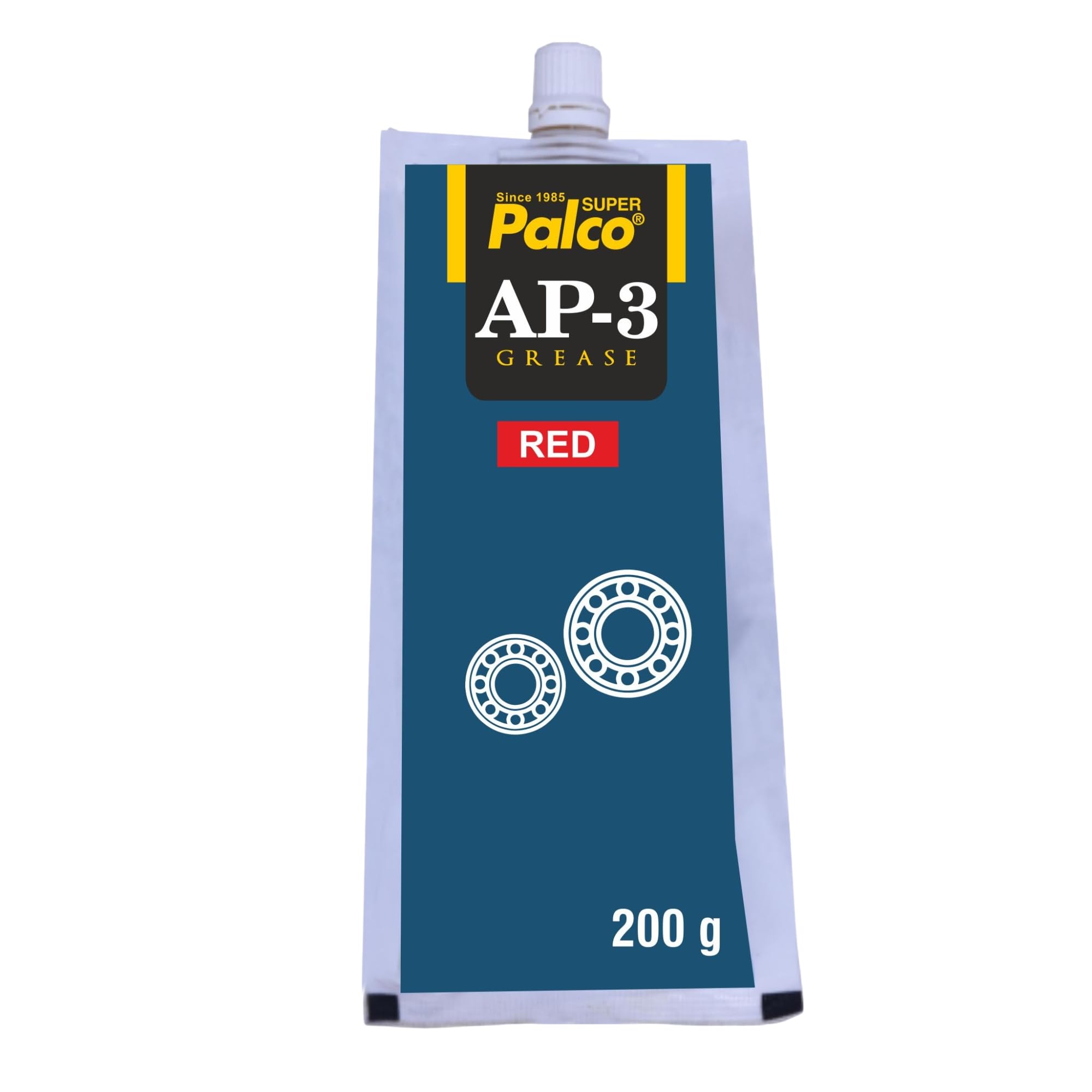PALCO AP-3 RED GREASE Pouch 200g (Pack of 1) Multipurpose Water Resistant & Chassis Bearing Lithium Base Anti Corrosion Grease for Car Cycle Machinery Bike Chain Lube NLGI-3 Long Lasting Lubricant-image-6