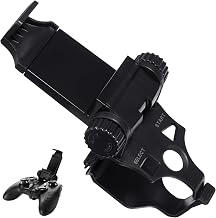 Gadpiparty Game Controller Bracket Holder Phone Stand Clamp for Controller Black Abs Material