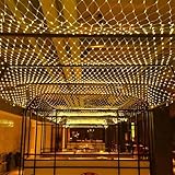 屋外 LED ネットライト ネットイルミネーションライト屋外防雨防水 8モード 漁網 クリスマスデコレーション LEDイルミネーションライト 庭 フェンス 正月/クリスマス 飾り デコレーション ハロウィン装飾 ロ 新年 結婚式 誕生日 祝日 (暖白色,3mx2m 320球)