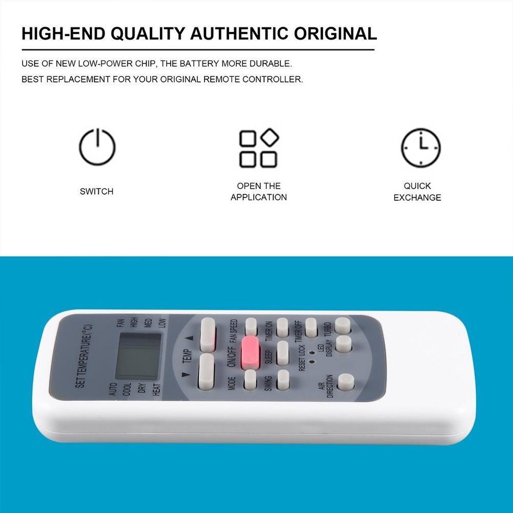Telecomando universale per climatizzatore Midea ricambio telecomando media R51M