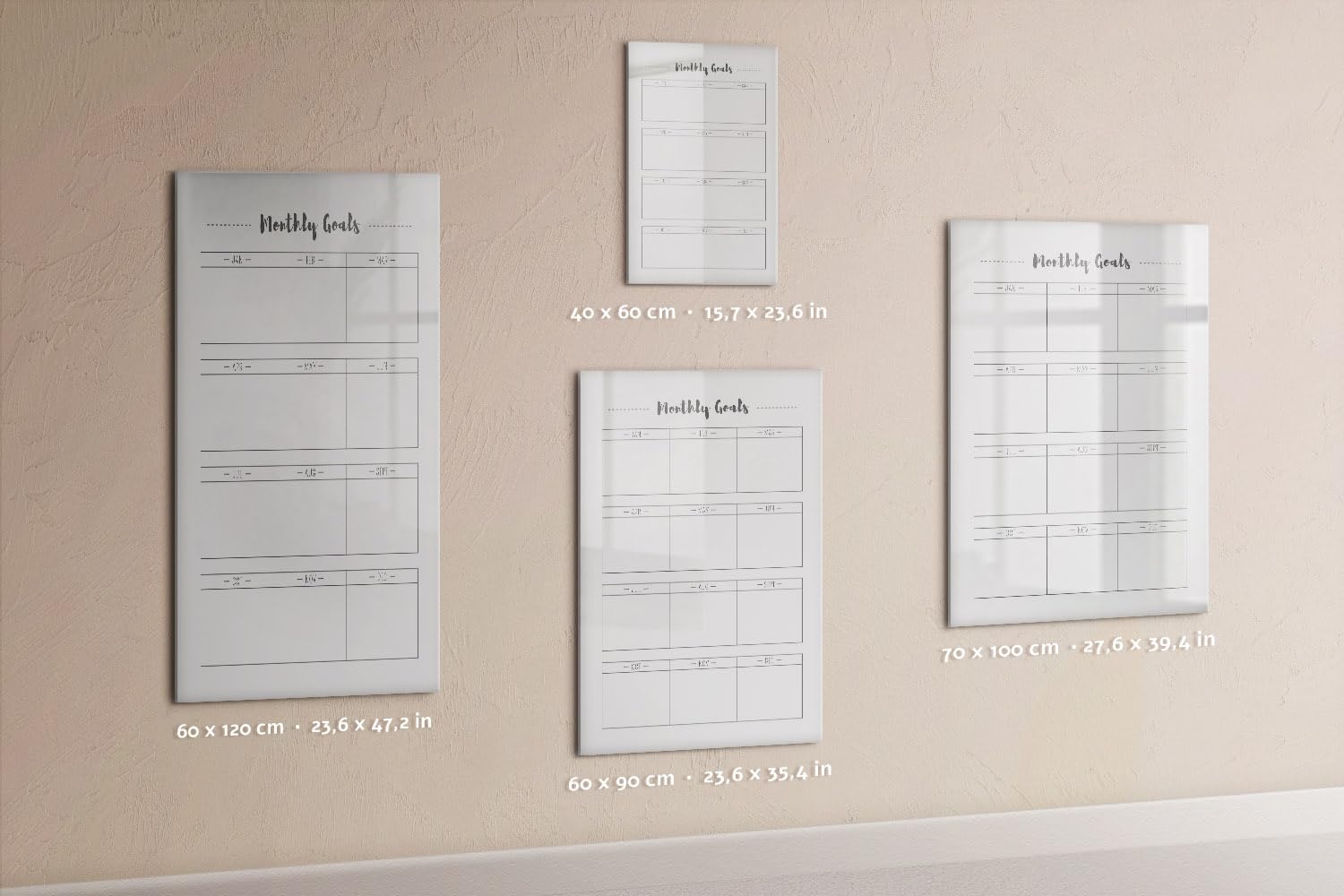 Lavagna in Vetro Magnetica con Accessori | Magneti Potenti, Pennarello e Gomma Inclusi | Ottima per Casa, Ufficio e Scuola - 90x60 - Agenda settimanale