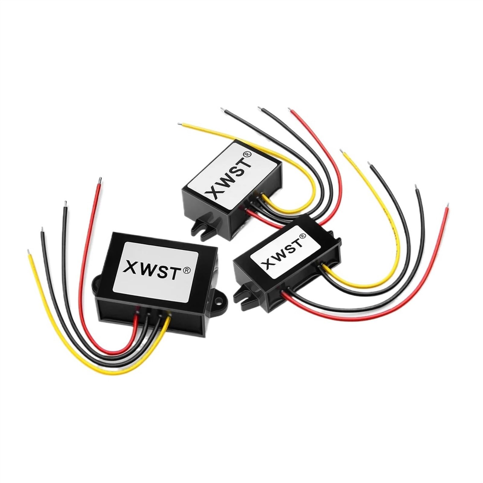 Convertidor Reductor de CC a CC, 36V, 48V, 60V, 72V, 80V, 85V a 24V, Salida 1A, 2A, 3A, 4A, regulador de Potencia de 24 voltios, Resistente al Agua(4A)
