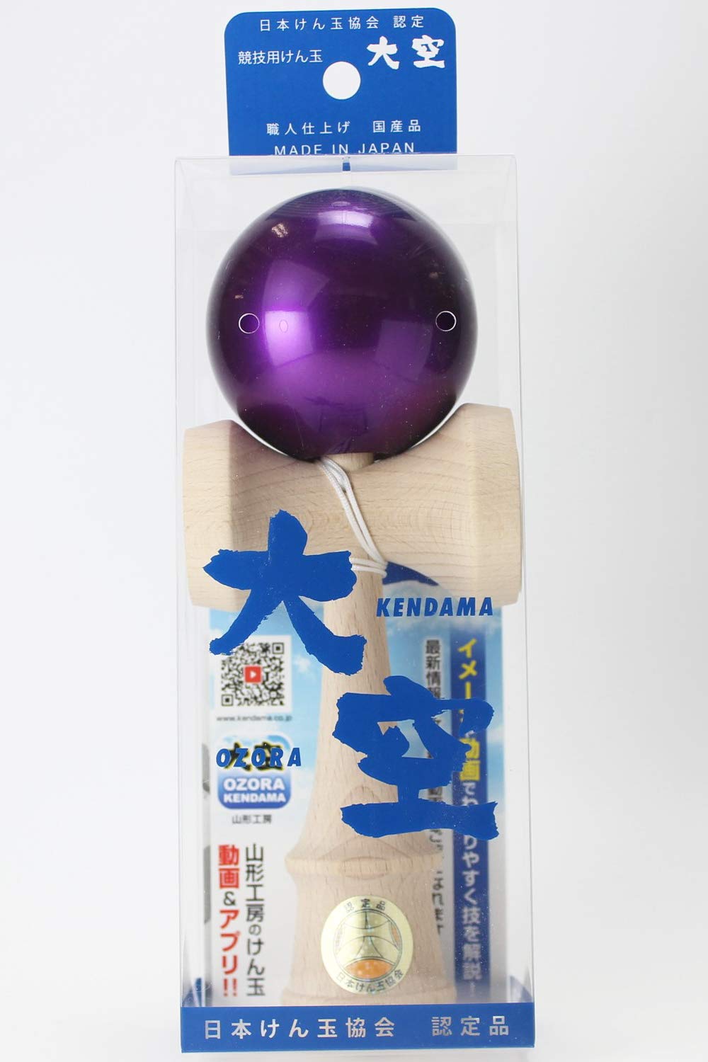 Amazon.co.jp: 日本けん玉協会認定 競技用けん玉「大空」Premiumクリア