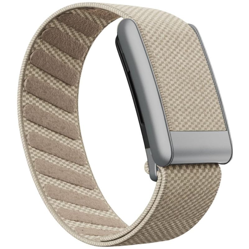 Image of Nylon Wristband Suitable for Whoop 5.0 /MG | Stretch Sports Loop Strap with Metal Frame Connector