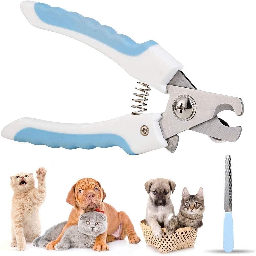 NITZU PETS Pets Nails Clippers with Safety Guard,Professional Cat Claw Trimmer, Safety Puppy Nail Cutter for Large to Small Dogs Cats with Nail File (Color May Very).. (B0C9PX998K) Amazon Price History, Amazon Price Tracker
