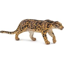 Papo Realistic Clouded Leopard Figurine, Wild Life Collection, Kids Ages 3+