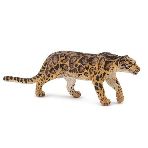 Figura Realista de Pantera Nebulosa, Colección Vida Salvaje, Niños 3+