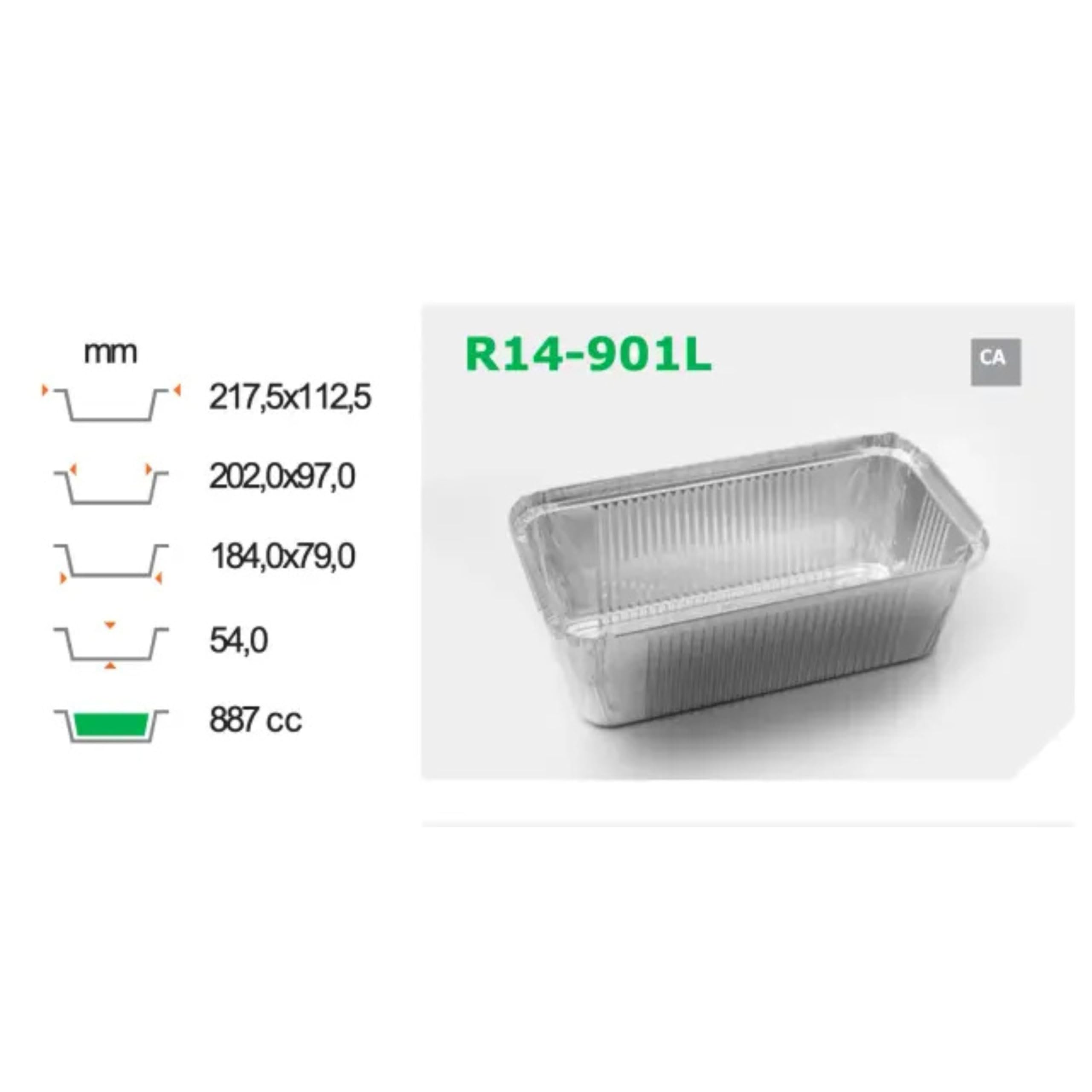 Inoverse 1000 bandejas de aluminio con tapa de 887 ml – 21,7 x 11,2 x 5,4 cm bandejas de aluminio para barbacoa y goteo para barbacoa, cocina y horneado – bandejas desechables para recoger grasa